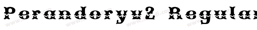 Perandoryv2 Regular字体转换